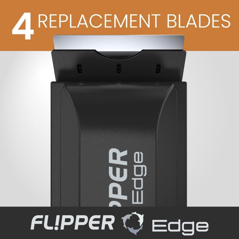 Flipper Edge Stainless Steel Blades - 4pk5