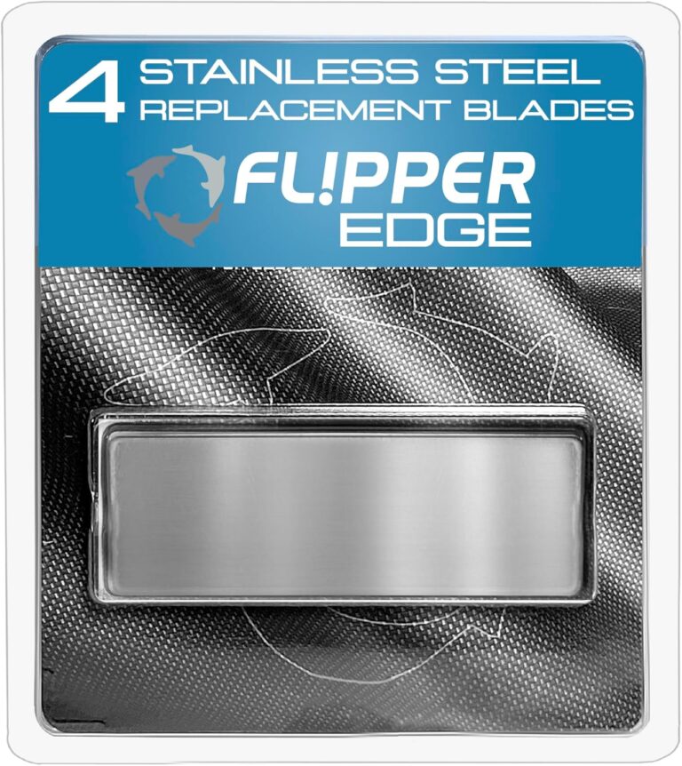 Flipper Edge Stainless Steel Blades - 4pk6